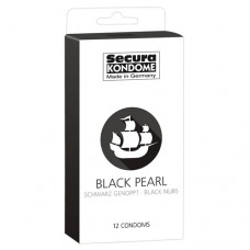 Secura Black Pearl Condooms - 12 Stuks