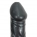 Black Giant Latex Opblaasbare Dildo