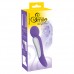 Oplaadbare Dubbel/Wand Vibrator - Paars