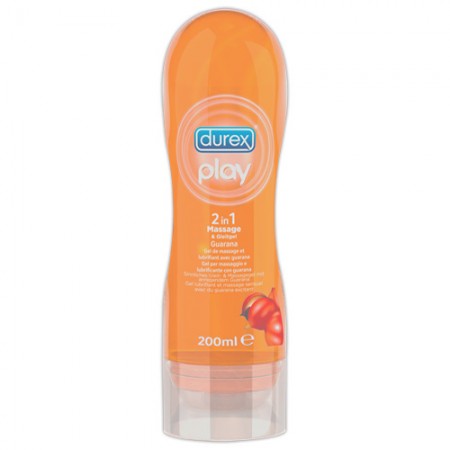 Durex Play Massage Olie Guarana - 200 ML