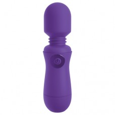 OMG! Oplaadbare Mini Wand Vibrator - Paars