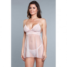 Hailey Babydoll - Plus Size - Roze