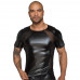 Wetlook Shirt Met Netstof Gedeeltes