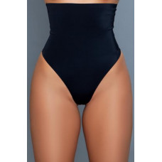 Daily Comfort High Waist Corrigerende String - Zwart