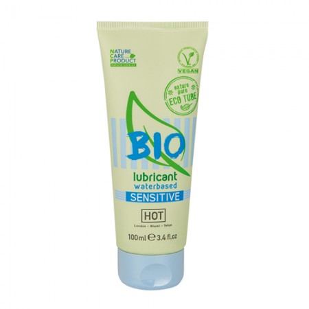 HOT BIO Sensitive Waterbasis Glijmiddel - 100ml