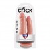 King Cock dubbele penetratie 22 cm - huidskleurig