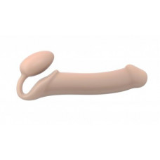 Strap On Me - Strapless Voorbind Dildo - Maat XL - Beige