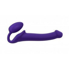 Strap On Me - Strapless Voorbind Dildo - Maat M - Paars