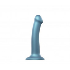 Strap On Me - Siliconen Dildo - Blauw - M