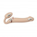 Strap On Me - Strapless Vibrerende Voorbind Dildo - Maat M - Beige