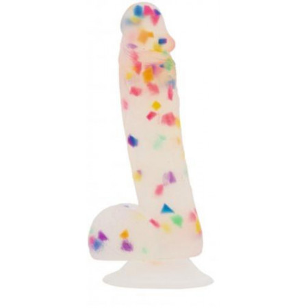 Addiction - Party Marty Confetti Dildo - 19 cm