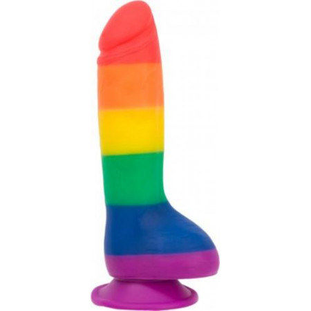 Addiction - Justin Rainbow Siliconen Dildo - 20 cm