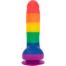 Addiction - Justin Rainbow Siliconen Dildo - 20 cm