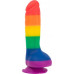 Addiction - Justin Rainbow Siliconen Dildo - 20 cm