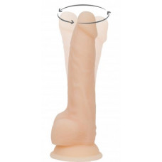 Naked Addiction Realistische Vibrerende En Roterende Dildo - 20 cm