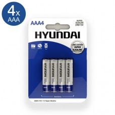 Hyundai Ultra Batterijen AAA - 4 Stuks