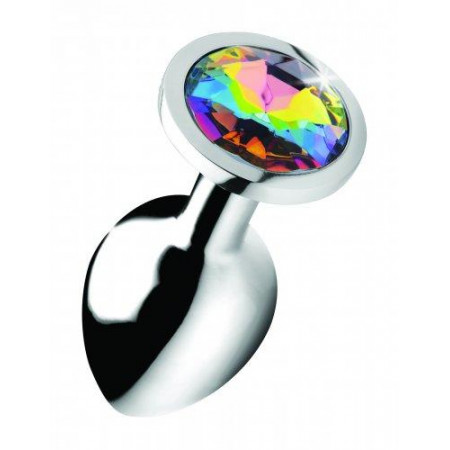 Rainbow Gem Buttplug - Middel