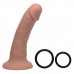 Seducer Siliconen Dildo Met Harnas - 18 cm