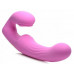 U-Pulse Siliconen Vibrerende Strapless Strap-On - Roze