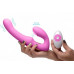 U-Pulse Siliconen Vibrerende Strapless Strap-On - Roze