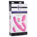 U-Pulse Siliconen Vibrerende Strapless Strap-On - Roze