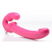 Revolver Vibrerende Strapless Strap-On XXL - Roze