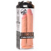 Double Stuffer Dubbele Dildo 25 cm - Beige