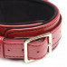 6-delige BDSM PU Lederen Boeienset Met Collar En Riem - Bordeaux