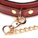 6-delige BDSM PU Lederen Boeienset Met Collar En Riem - Bordeaux