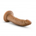 Dr. Skin - Realistische Dildo Met Zuignap 19 cm - Mocha