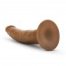 Dr. Skin - Realistische Dildo Met Zuignap 19 cm - Mocha