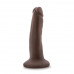 Dr. Skin - Realistische Dildo Met Zuignap 14 cm - Chocolate