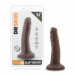 Dr. Skin - Realistische Dildo Met Zuignap 14 cm - Chocolate