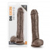 Dr. Skin - Mr. Savage Dildo Met Zuignap 29 cm - Chocolate