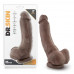 Dr. Skin - Mr. Mayor Dildo Met Zuignap 21 cm - Chocolate