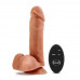 Dr. Skin- Dildo Met Afstandsbediening - Invoerdiepte 16 cm - Mocha