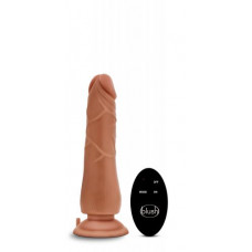 Dr. Skin - Dildo Met Afstandsbediening - Invoerdiepte 18 cm - Mocha