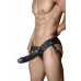 Dr. Skin - Holle Strap-On Dildo Met Harnas 16.5 cm - Zwart