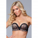 Miracle Push-Up Strapless BH - Zwart