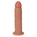 Realistische Dildo met Zuignap 22 CM - Beige