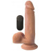 Realistische Vibrerende Dildo Met Zuignap - Beige