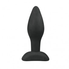 Kleine zwarte siliconen buttplug