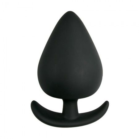 Anker buttplug - zwart, large