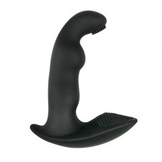 Dynamic Duke Geribbelde Prostaat Vibrator - Zwart