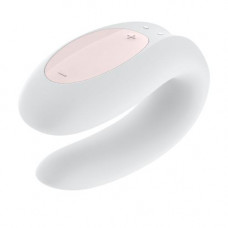 Satisfyer Double Joy Koppel Vibrator- Wit