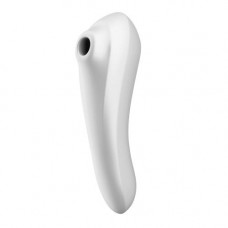 Satisfyer Dual Pleasure Luchtdrukvibrator - Wit