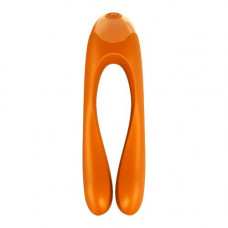 Satisfyer Candy Cane Vingervibrator - Oranje