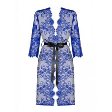 Cobaltess Kanten Kimono - Blauw