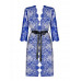 Cobaltess Kanten Kimono - Blauw