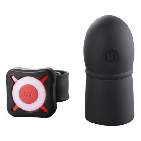 OTOUCH - Super Striker Penis Sleeve Met Vibraties - Zwart